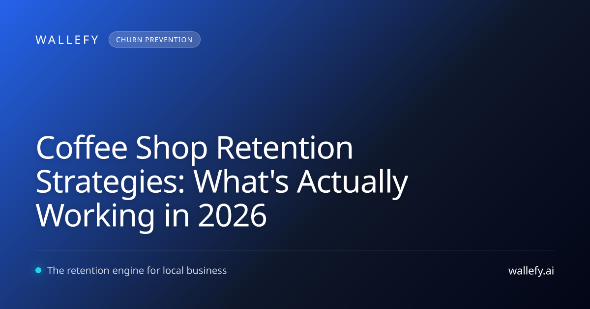 Coffee Shop Retention Strategies: What's Actually Working in 2026