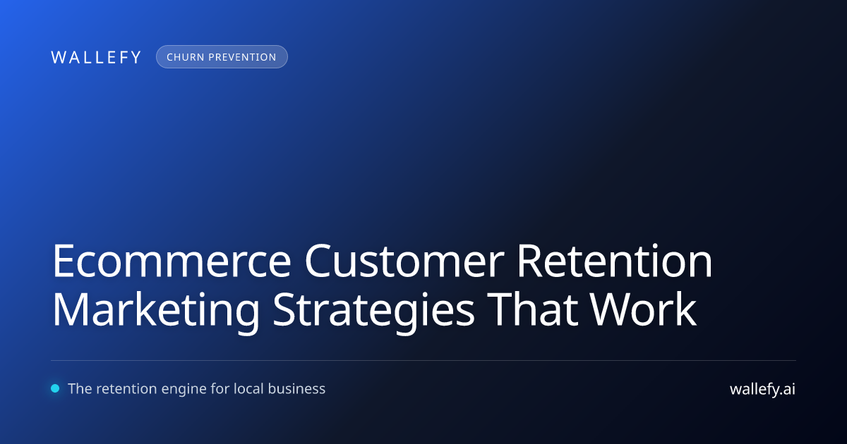 Ecommerce Customer Retention Marketing Strategies That Work
