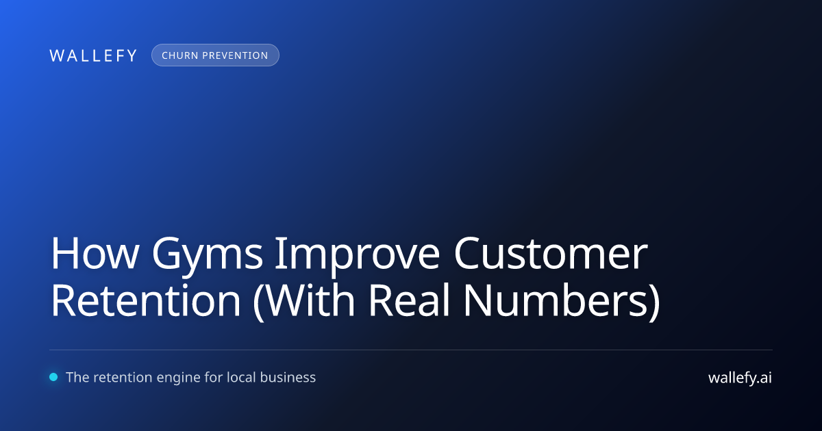 How Gyms Improve Customer Retention (With Real Numbers)
