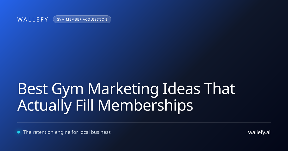 Best Gym Marketing Ideas That Actually Fill Memberships