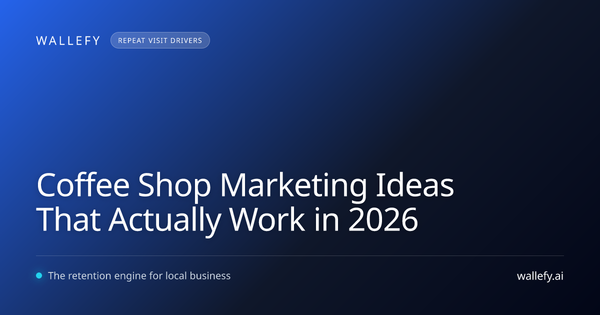 Coffee Shop Marketing Ideas That Actually Work in 2026