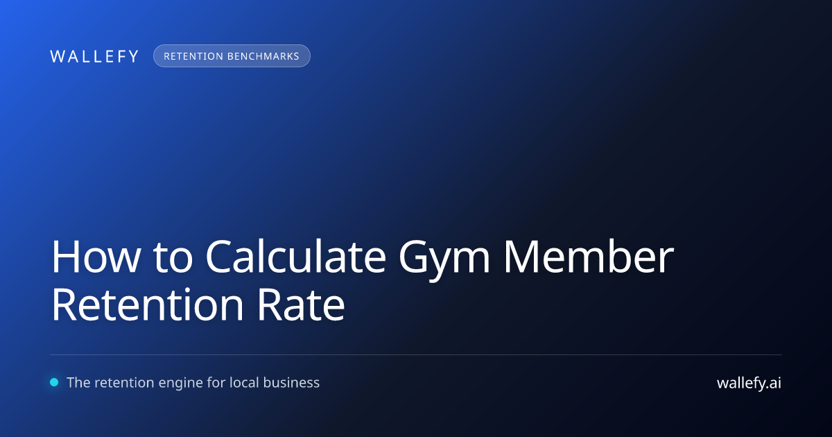 How to Calculate Gym Member Retention Rate