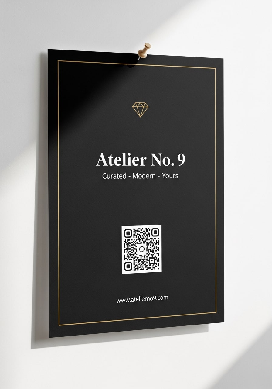 Atelier No. 9 on a poster