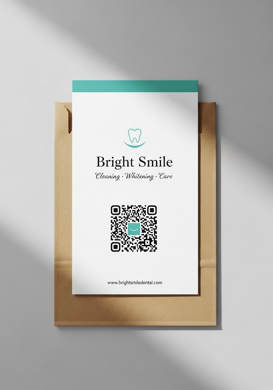 Bright Smile Dental on a insert